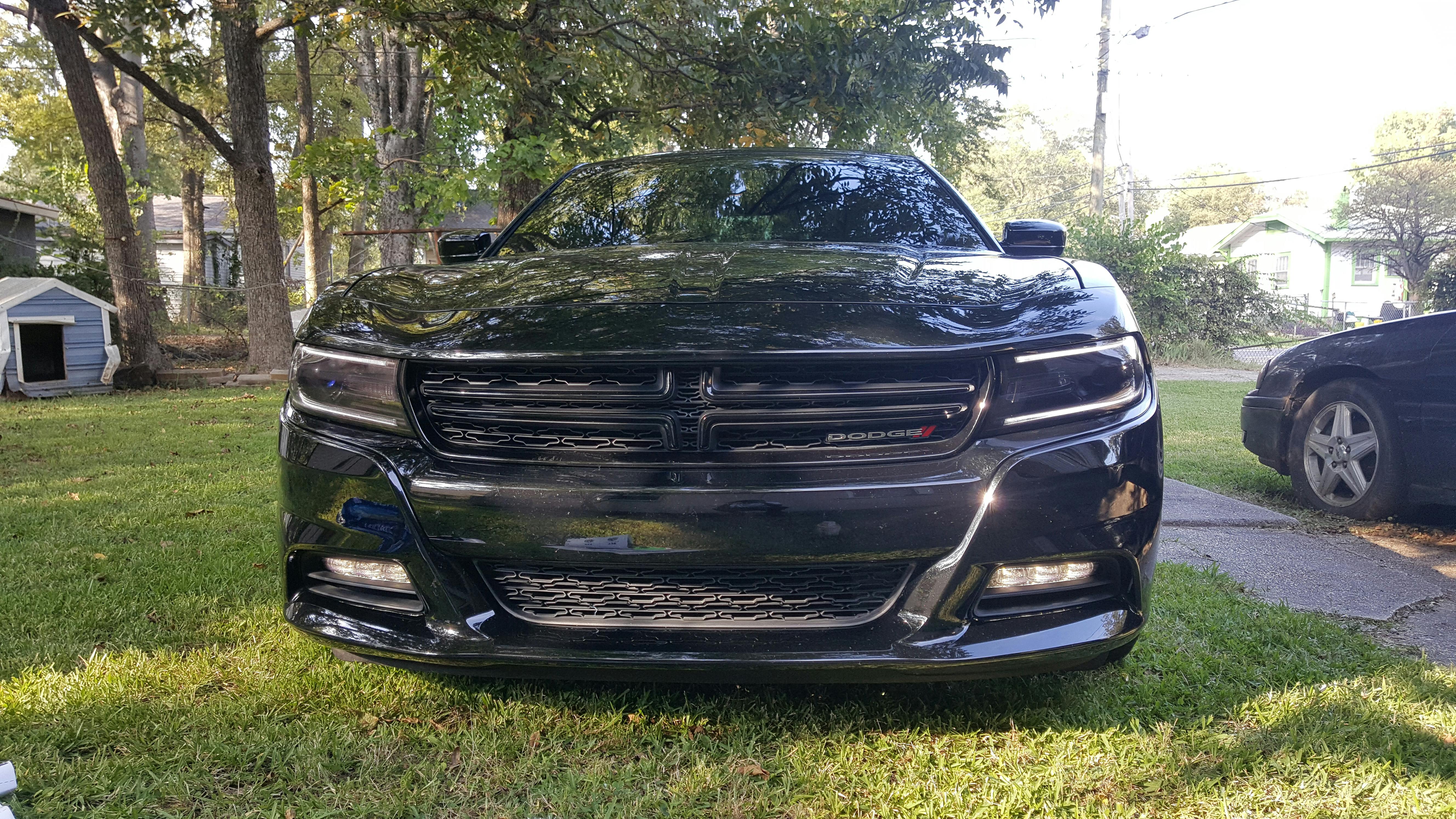 2015+ Charger Headlight Tint Kit