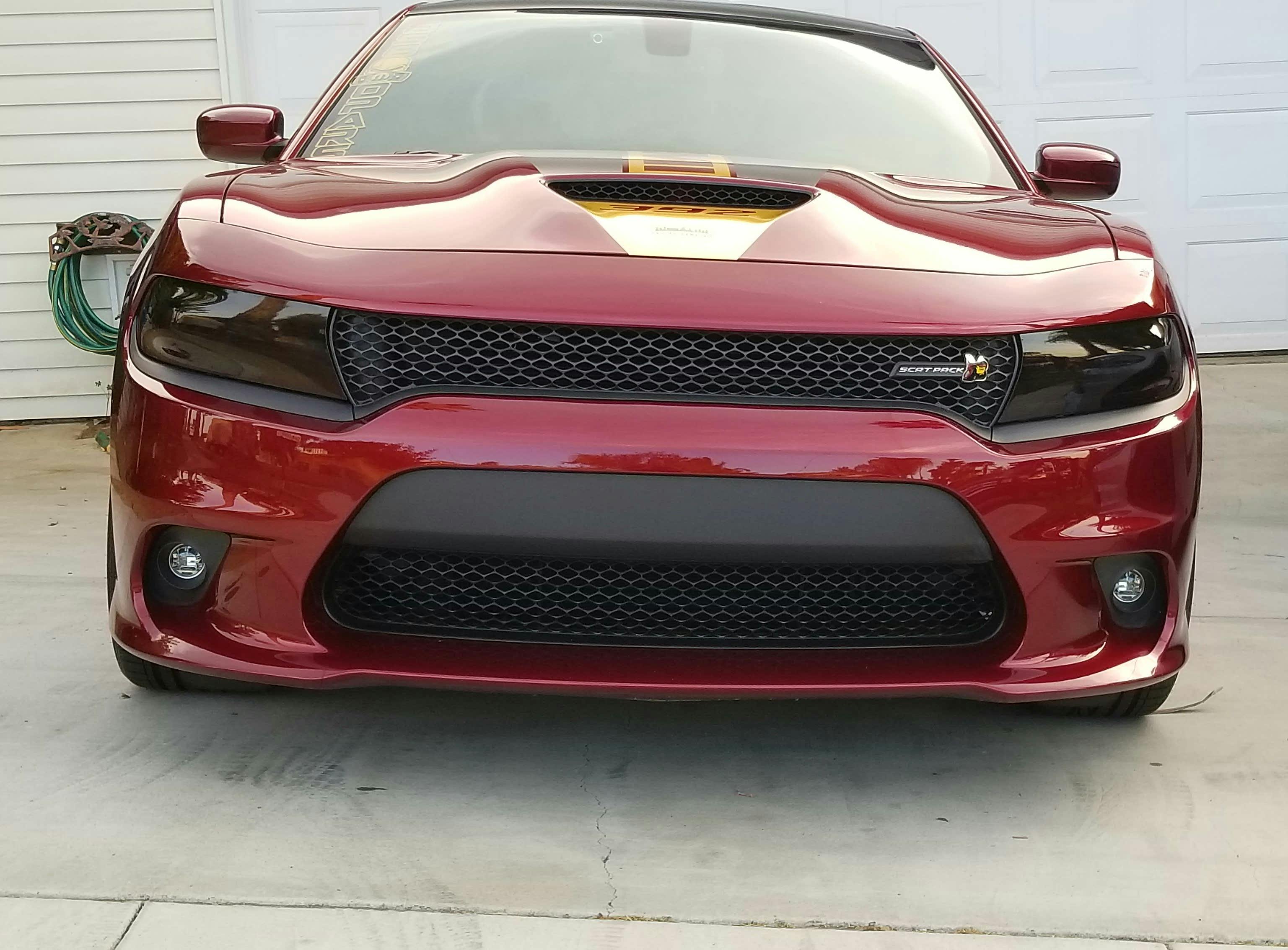 2015+ Charger Headlight Tint Kit