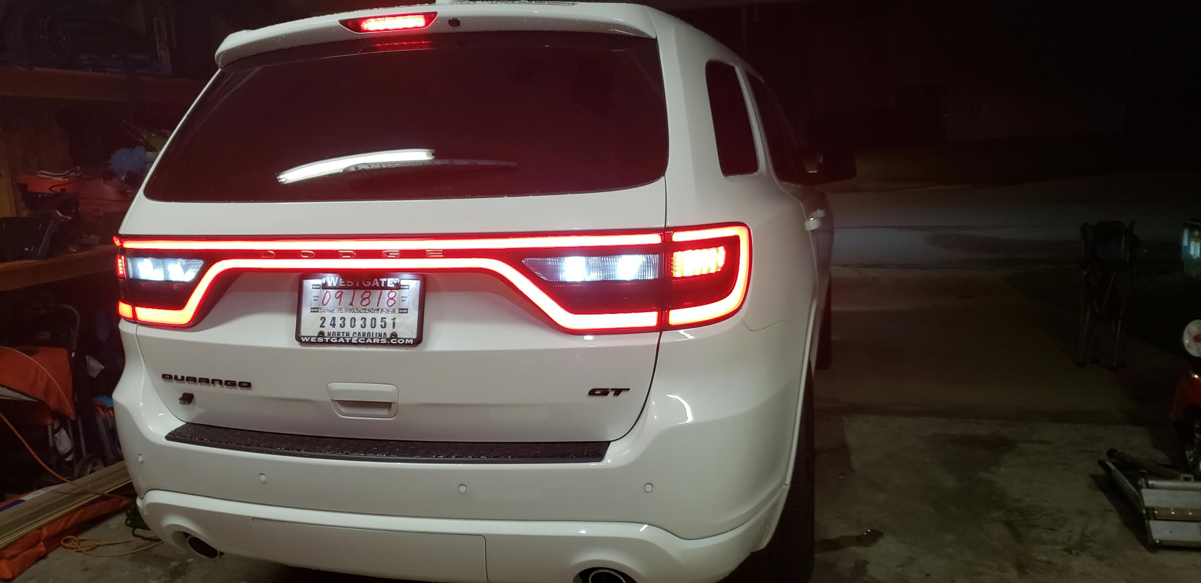 2014+ Durango Tail Light Tint Kit