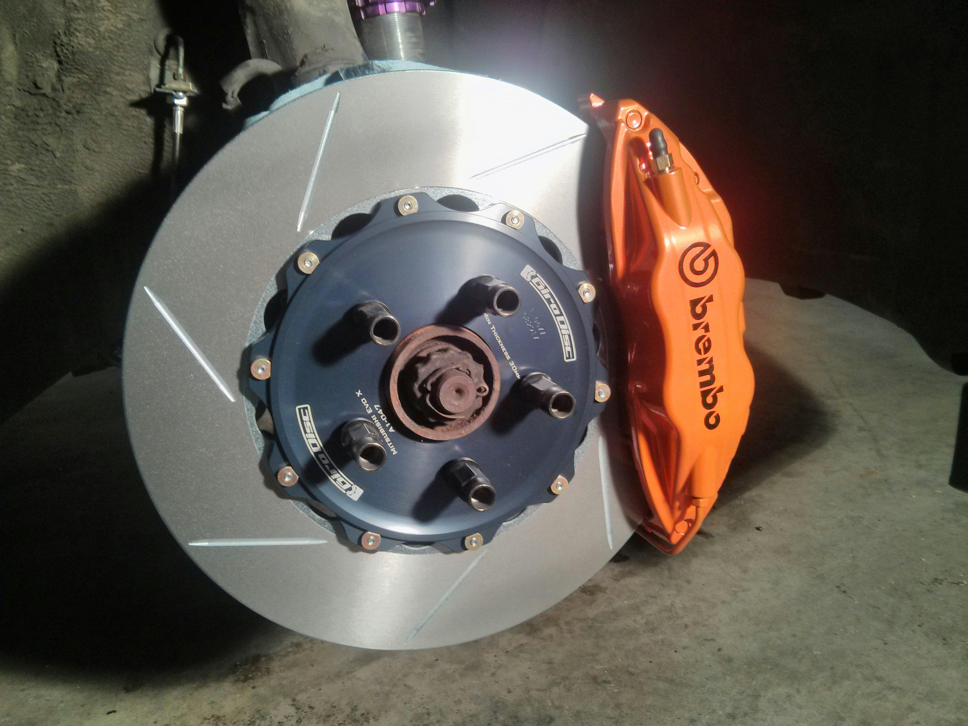 Girodisc Front Slotted 2pc Rotor Set for EVO X Modern Automotive