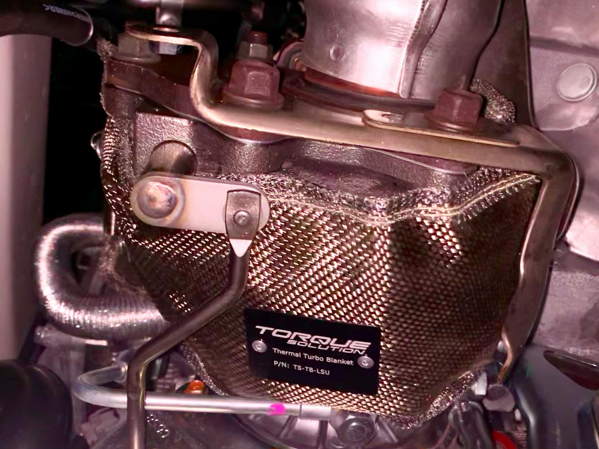 Automotive Parts Accessories Stock Frame Torque Solution Thermal Turbo Blanket Titanium Fits Subaru Wrx 15