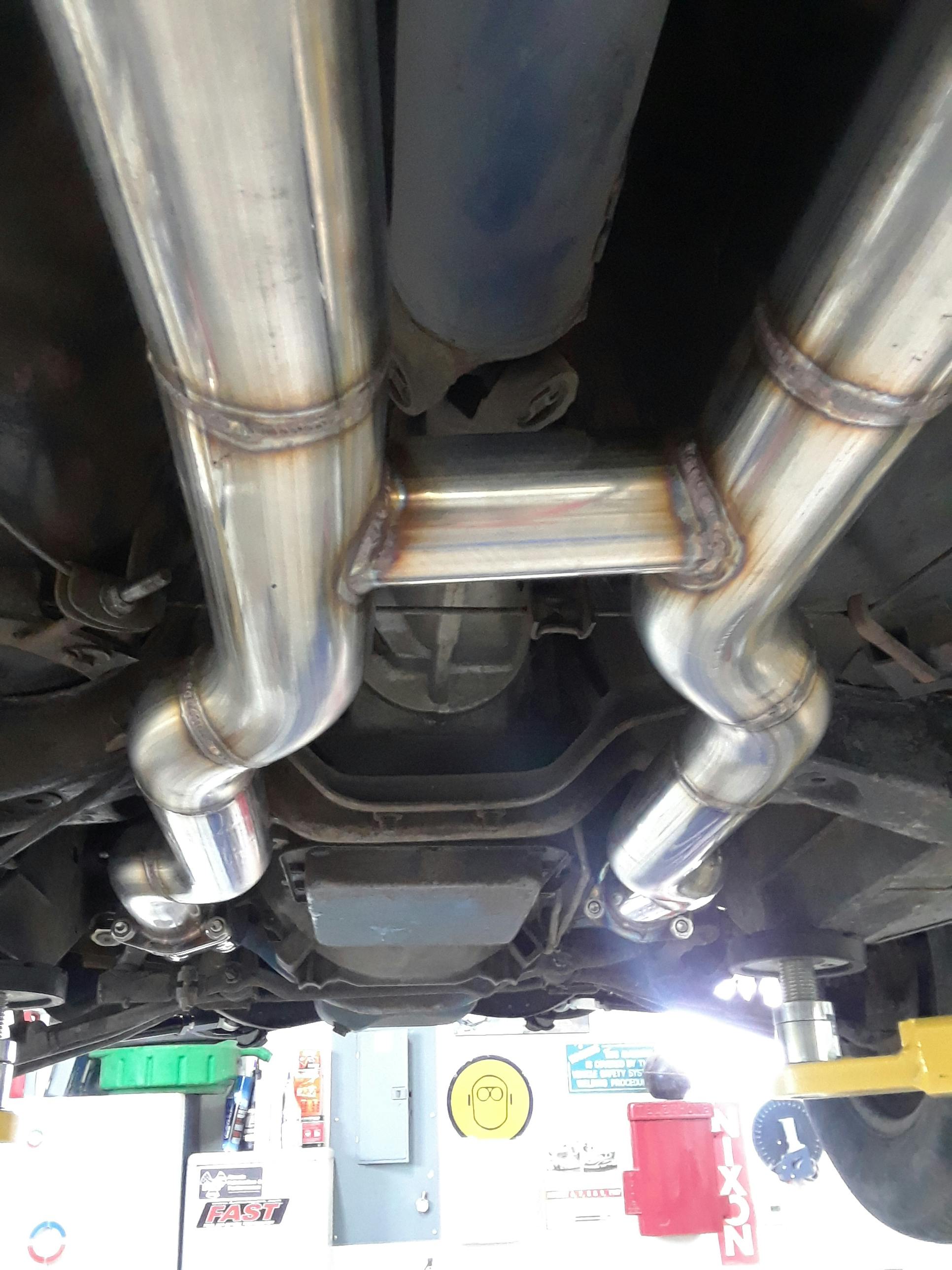 Squirrelly 2.5 Inch Stainless Steel Mandrel 180 Degree Bends Angles Custom Turbo Exhaust Pipe System Fabrication Shops and Racers Alike Gauge