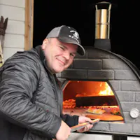 Maximus Prime Arena Black Large Pizza Oven