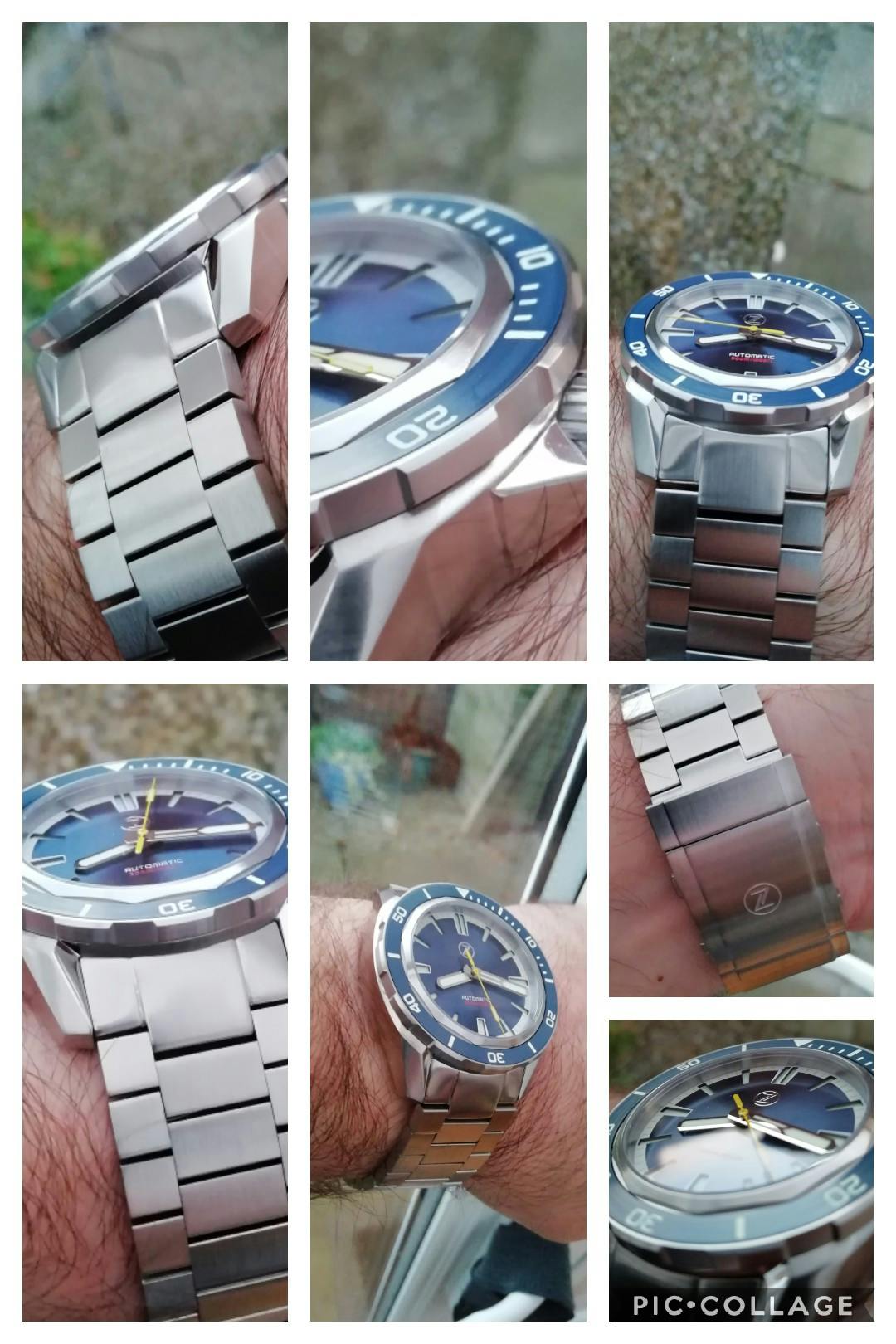 Zelos Swordfish Cobalt Blue NH35 - SeriousWatches.com