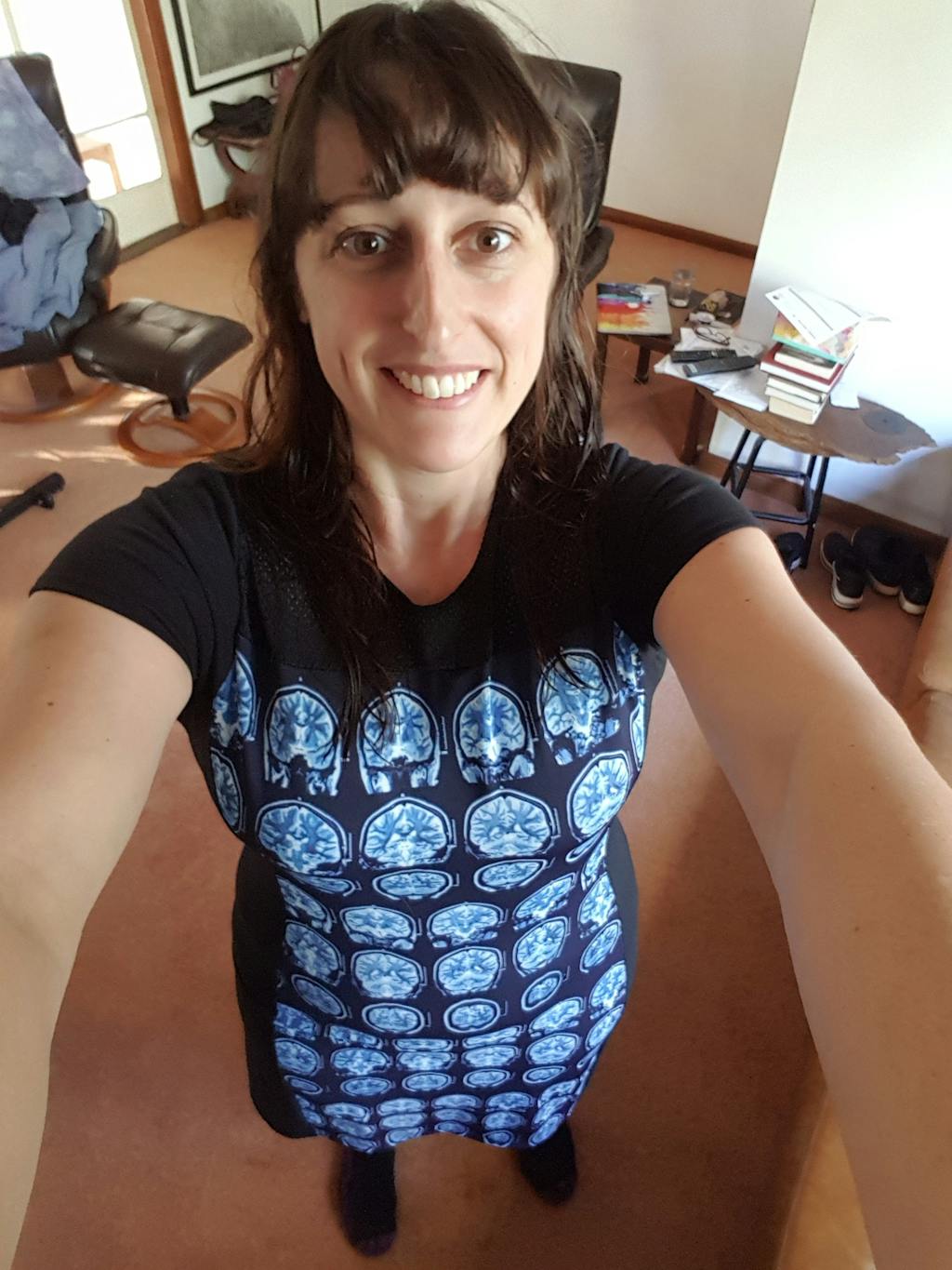 Brain Scan MRI Dress Shenova Fashion