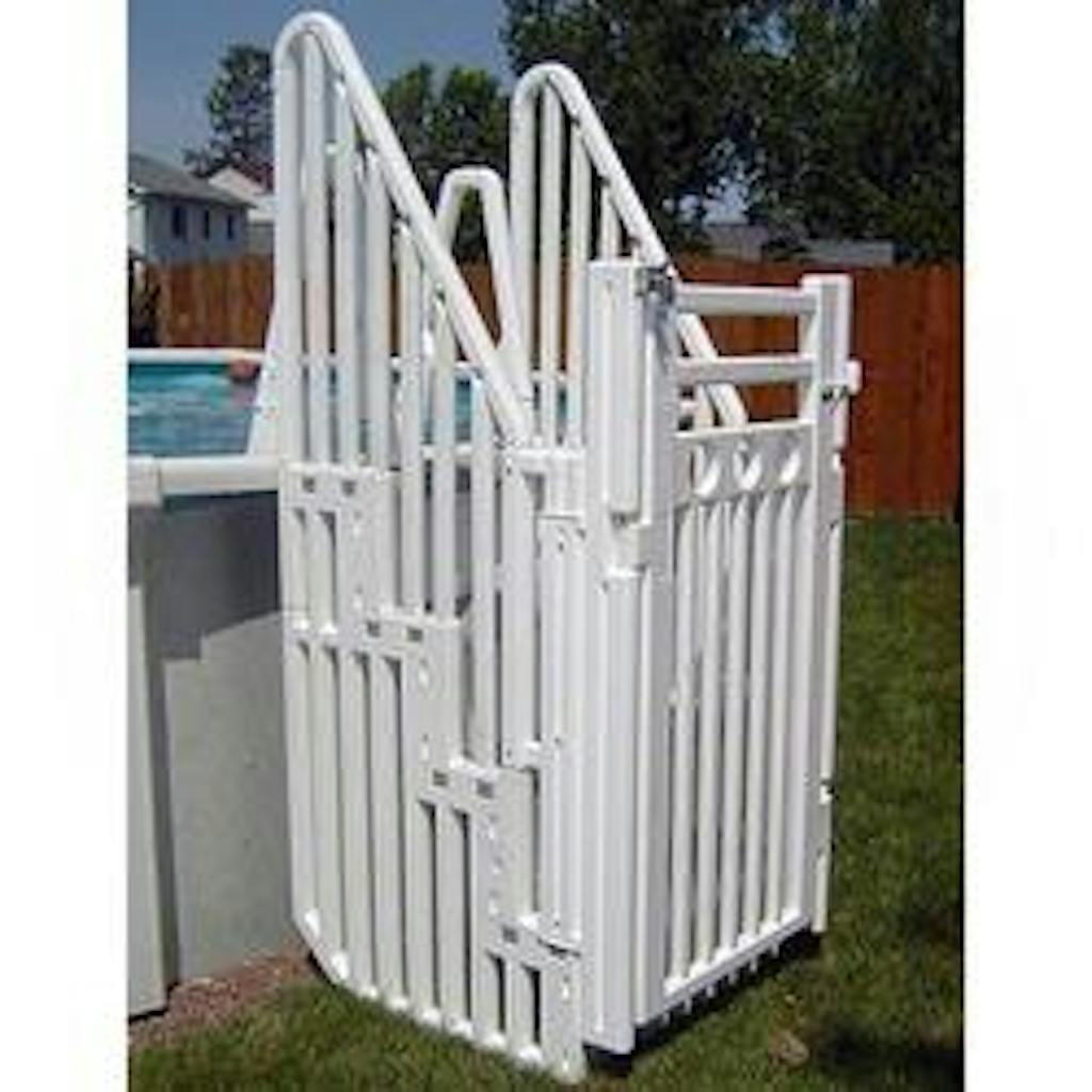 confer above ground pool step enclosure kit