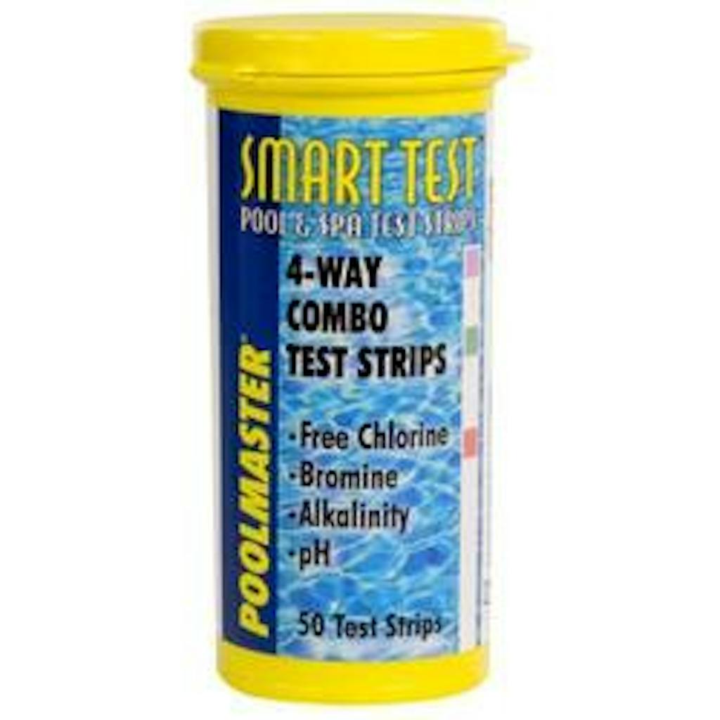 Poolmaster Smart Test 4Way Combo Test Strips Poolmaster 22211 — Sunplay