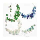 Clear Recycled Glass Beads (11mm)