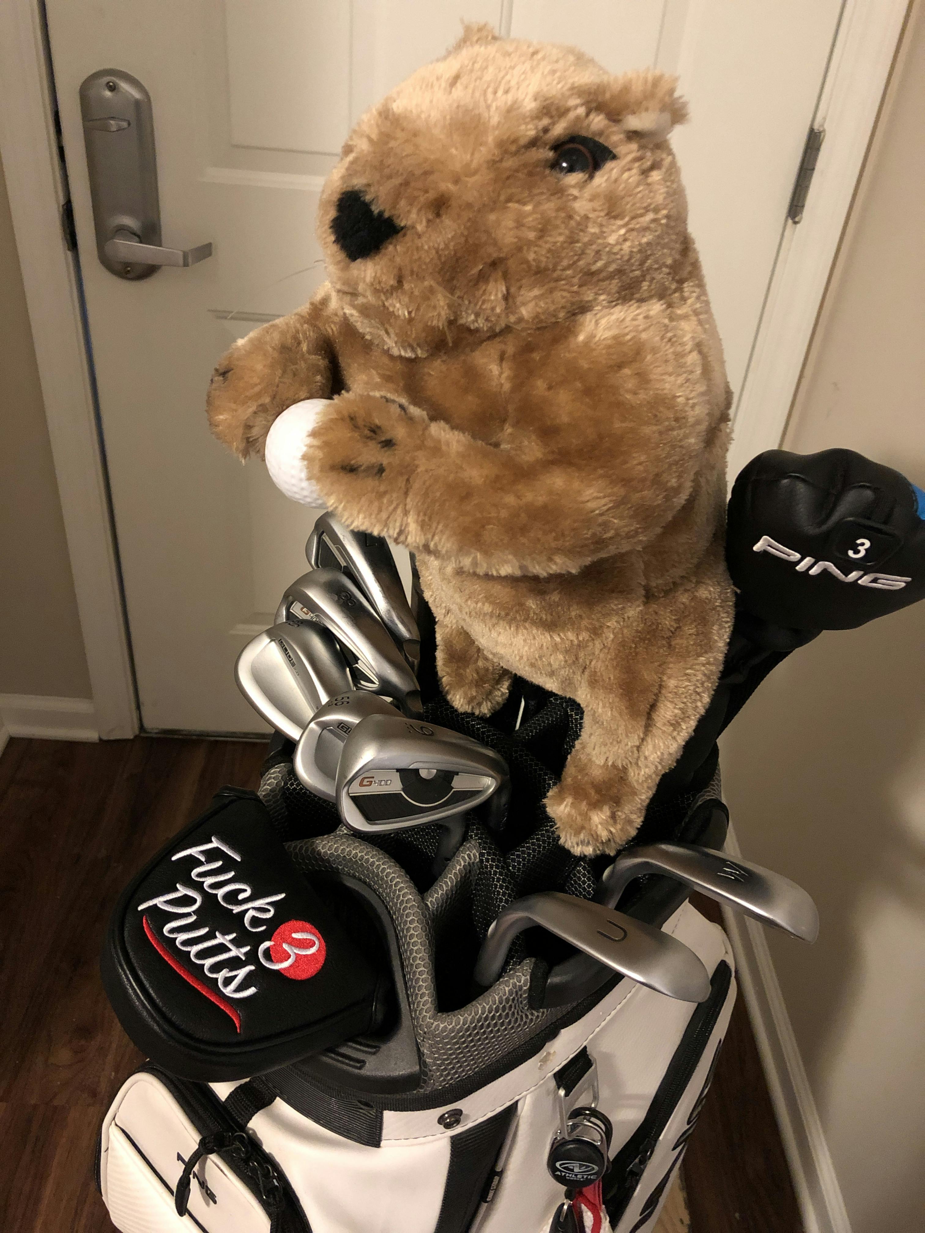 Putter Cover - Fuck 3 Putts - U Suck at Golf