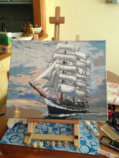 Offshore Sailing - Paint by Numbers Kit for Adults