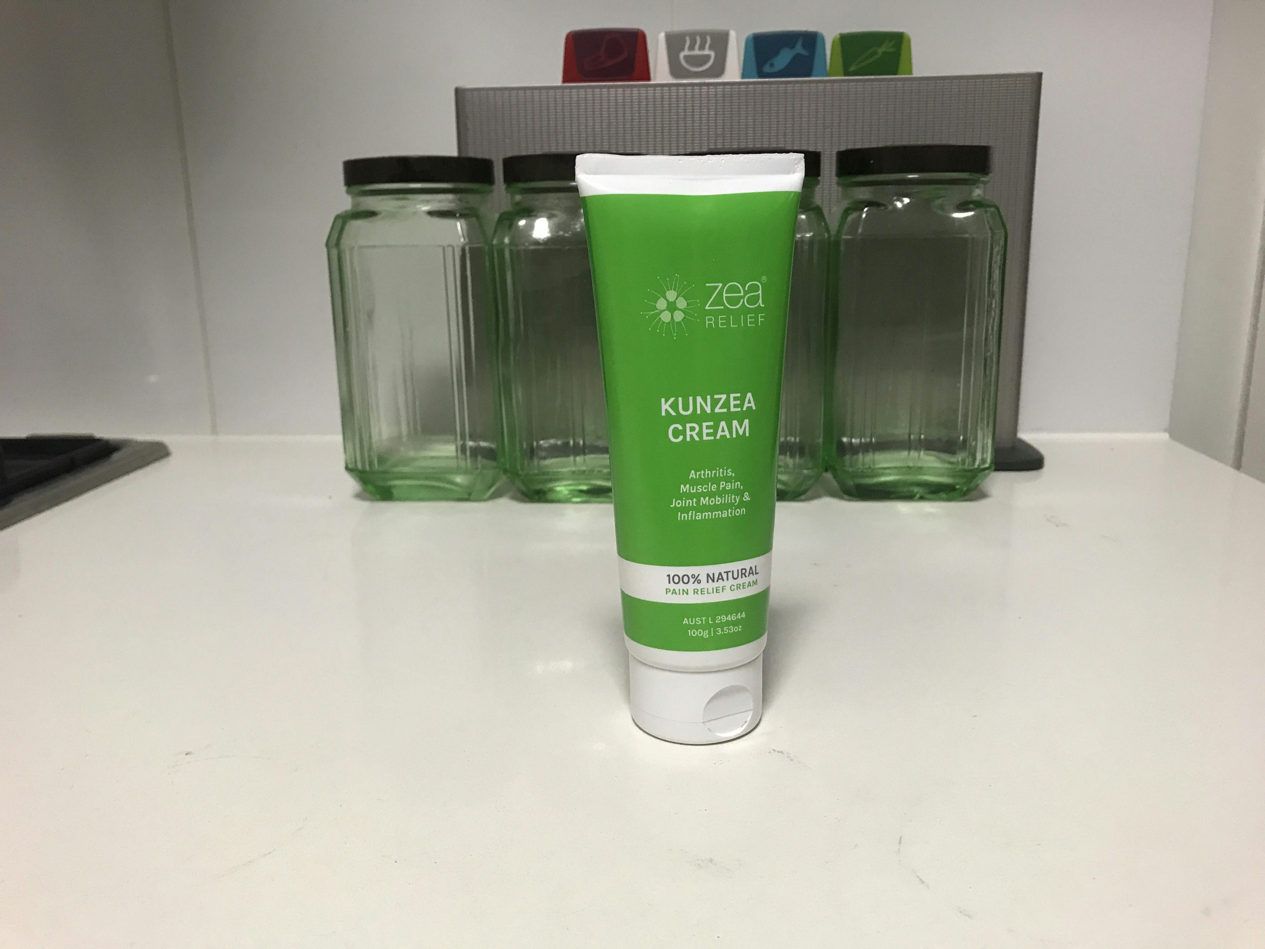 Kunzea Cream (Arthritis, Muscle Pain, Joint Swelling) Zea Relief