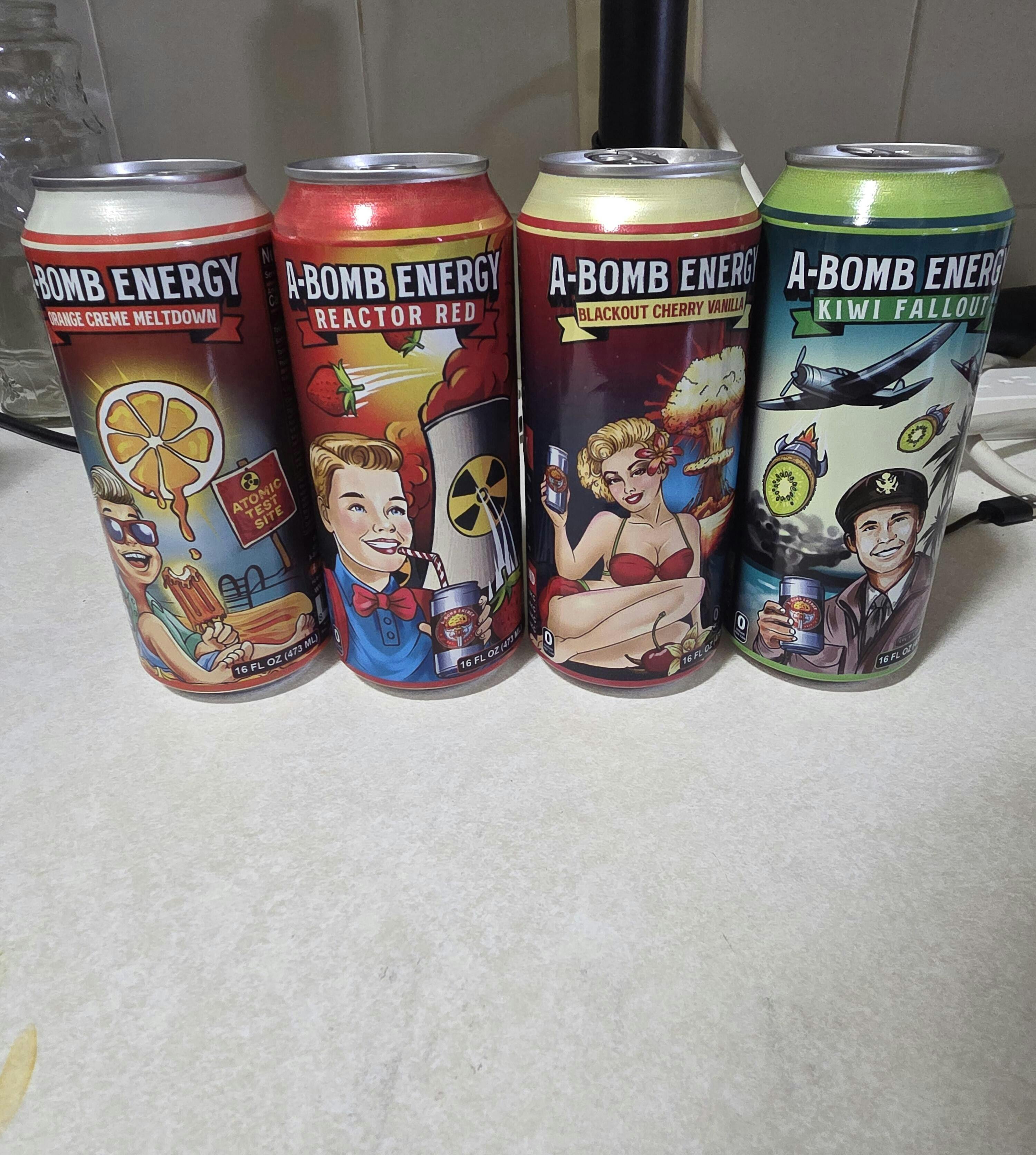 Energy Drink- Variety Pack (12ct) – A-Bomb Energy