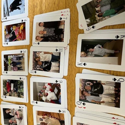 Custom Your Own Playing Card - Personalized Playing Card - Gift For Family Members, Couple, Besties