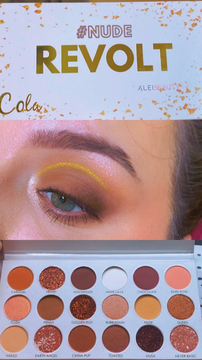 #NudeRevolt eyeshadow palette