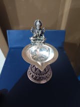 925 Antique Silver Niranjan With Lakshmiji