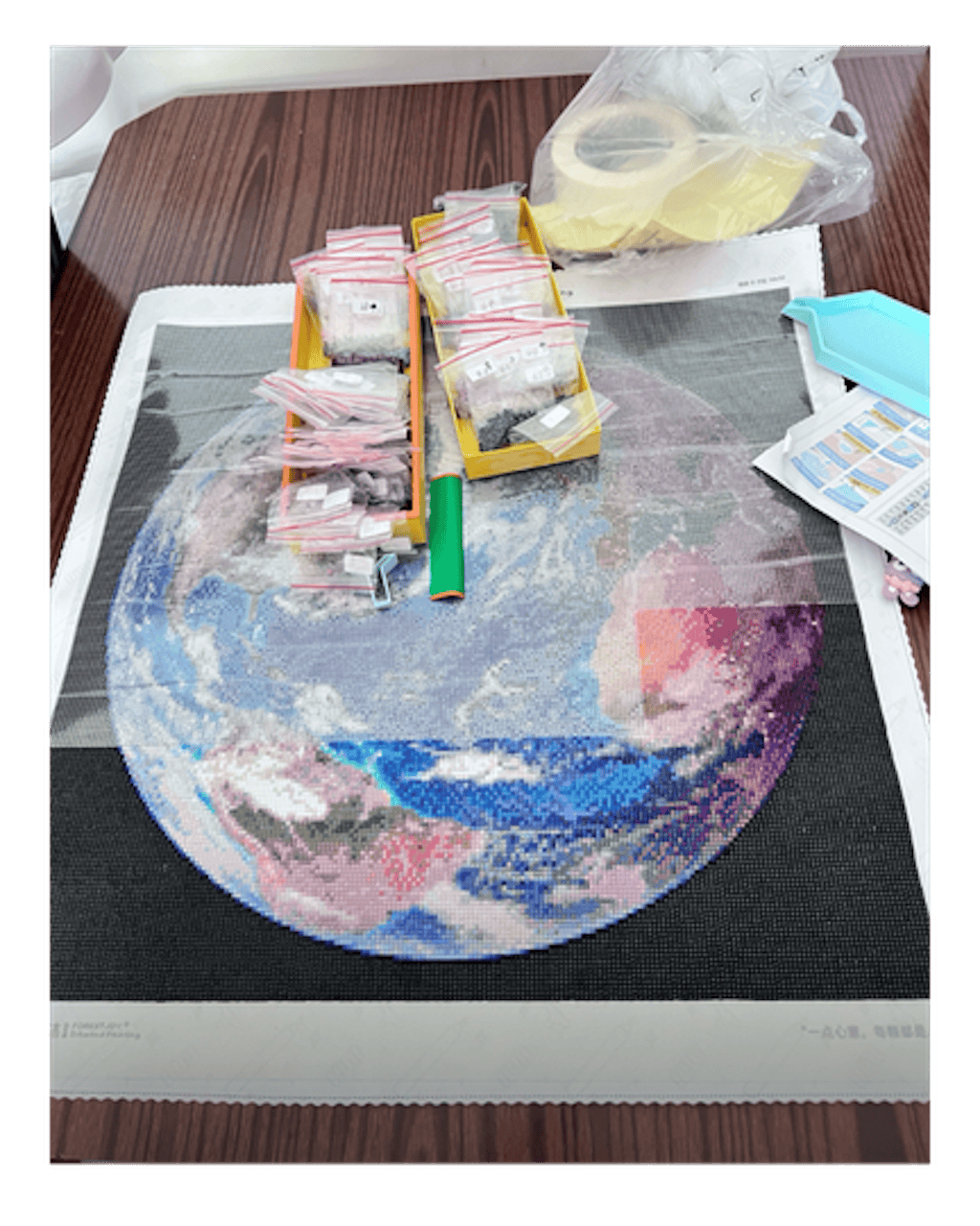 Planet Earth Diamond Painting