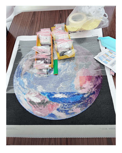 Planet Earth Diamond Painting