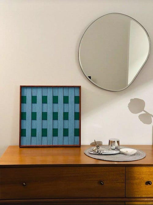 Seine Riverbank — Fiber Art