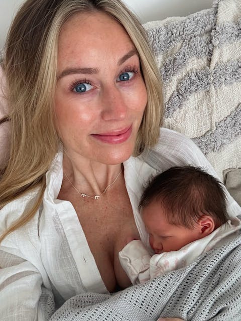 Sideways Initial Necklace