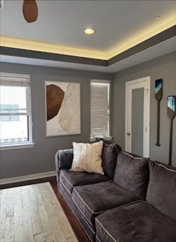 “Brown and Beige Textured Shapes” Mixed - Media Art CT0171