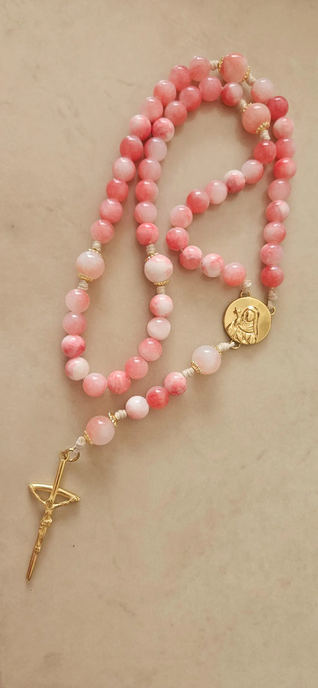 St. Rita Rosary – Abundantly Yours Shop