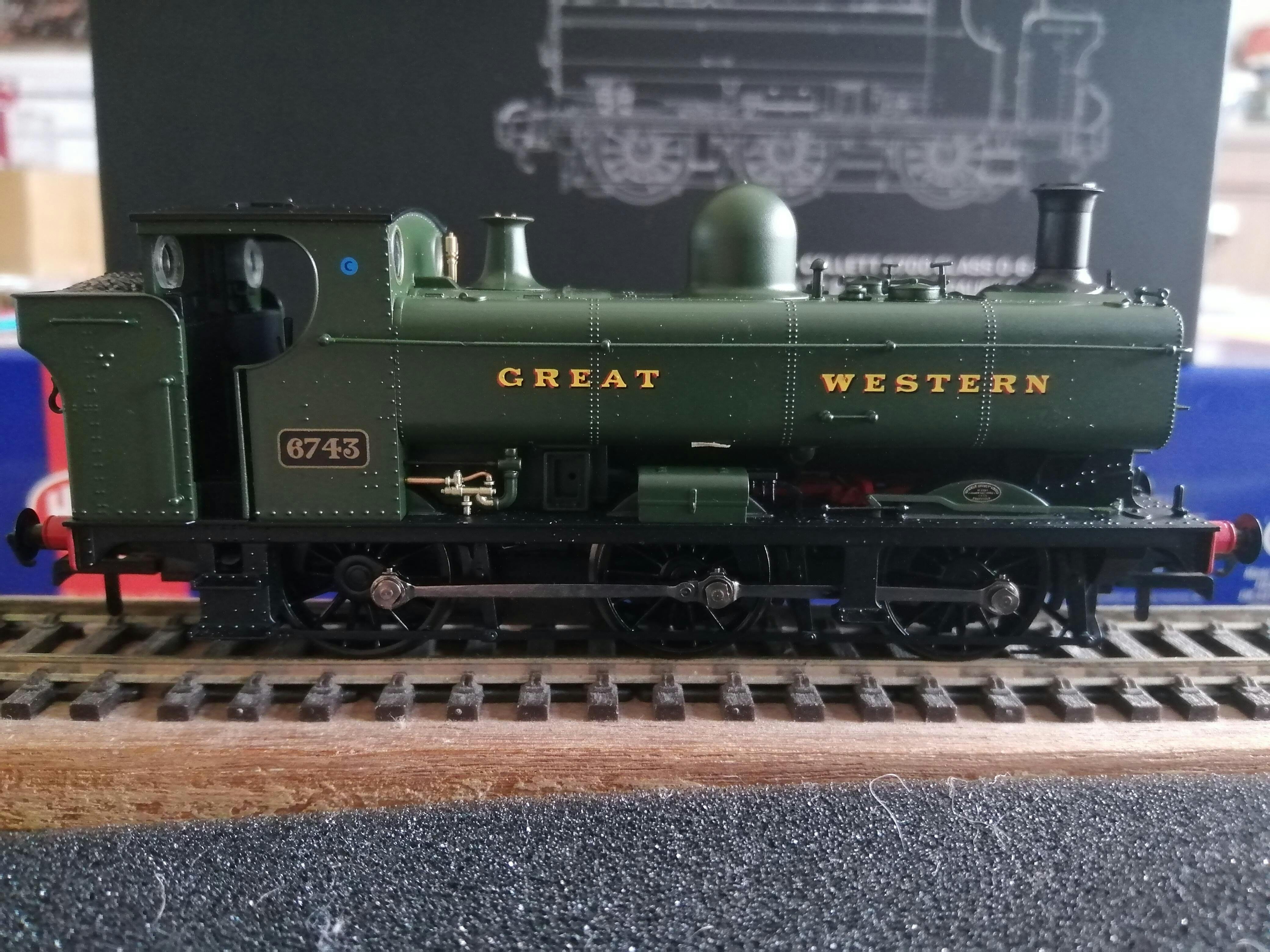 最終特価❗️ RAILWAYS✨️ CWR グレートウエスタン✨️HO/00、 5700クラス - 5754 - グレート・ウェスタン・グリーン - DCCサウンド