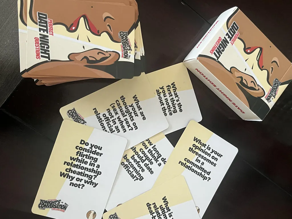 Tonight's Conversation Cards - Date Night Edition (sku: 31837641670725) |  Ace Metaphor | Reviews on Judge.me