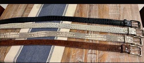 Viper Snake Genuine Leather Handmade in USA Golf Belt | Ace of