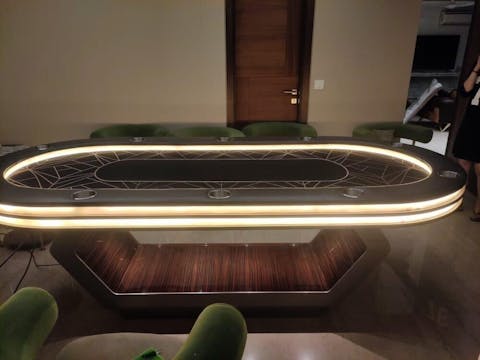 Italian Jade Poker Table