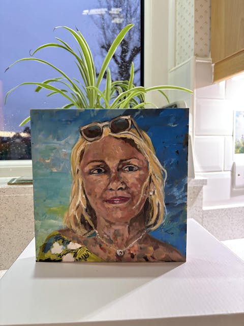 Deep Edge Oak Floating Frame & Box Board Canvas (40mm)