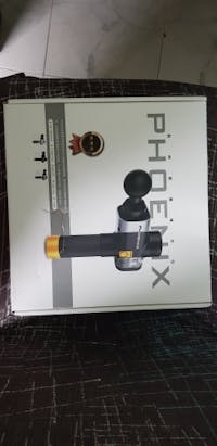 PHOENIX A2 PERCUSSION MASSAGER GUN 1500 MAH BATTERY, 4 HEADS