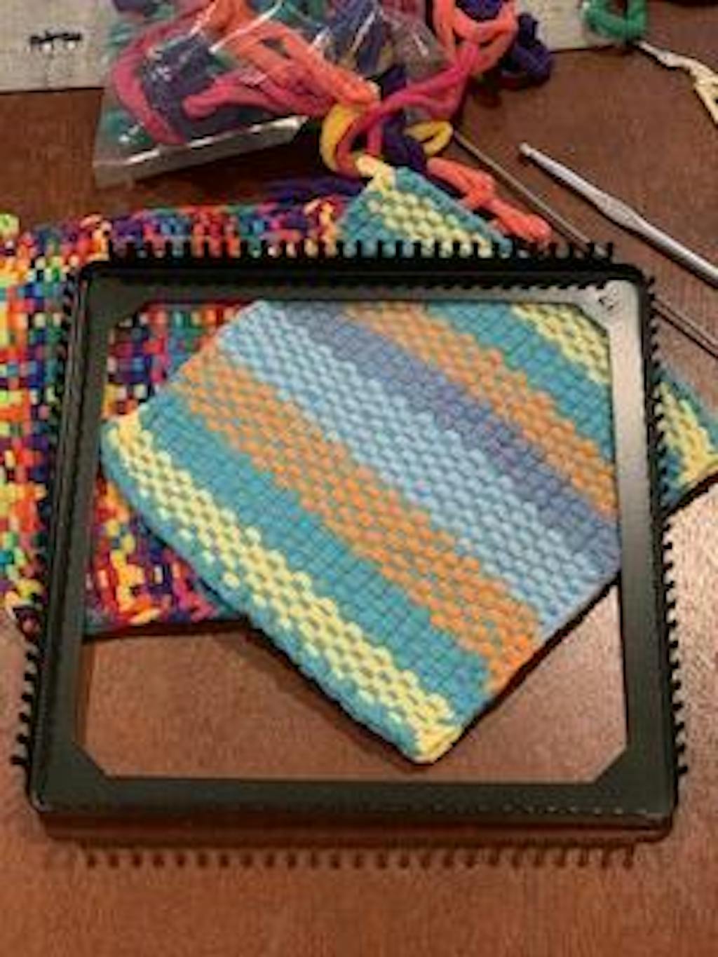 Acorns & Twigs 10" PRO™ Potholder Loom & Loops by Friendly Loom™