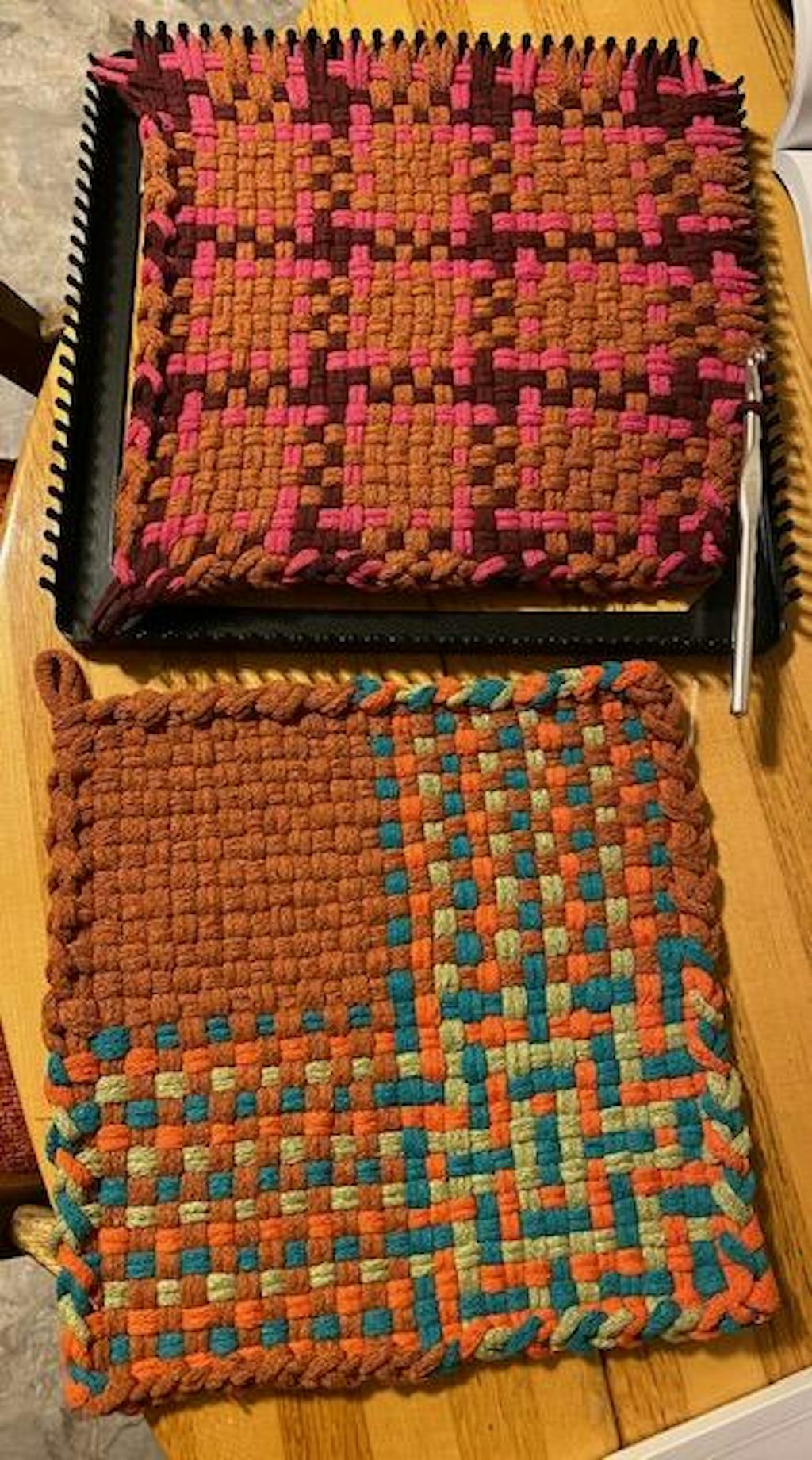 Acorns & Twigs 10" PRO™ Potholder Loom & Loops by Friendly Loom™