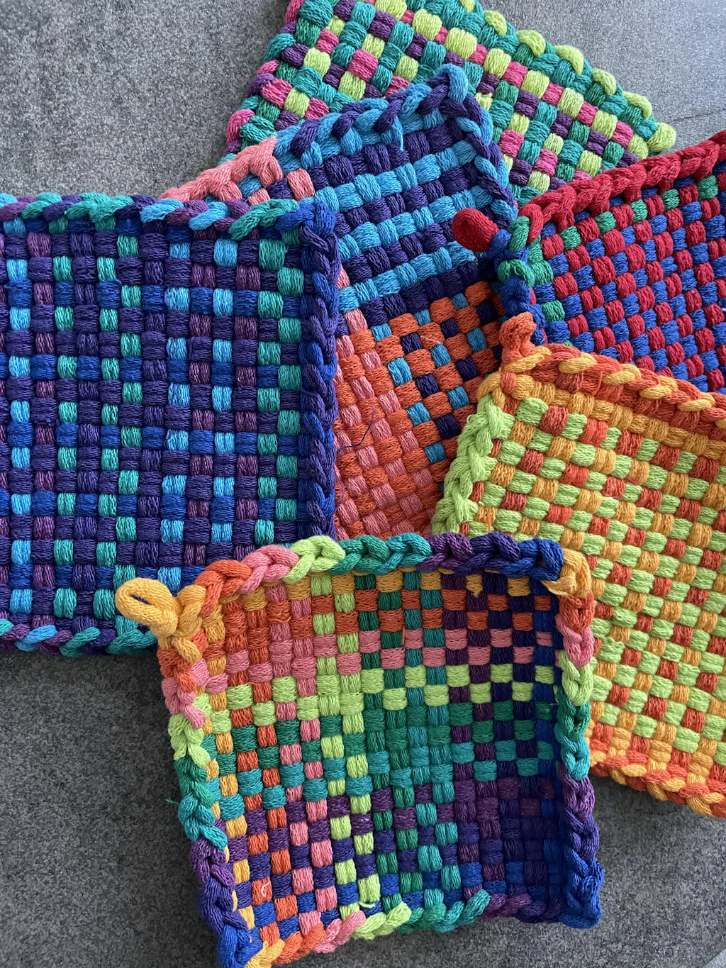Acorns And Twigs Potholder Loops