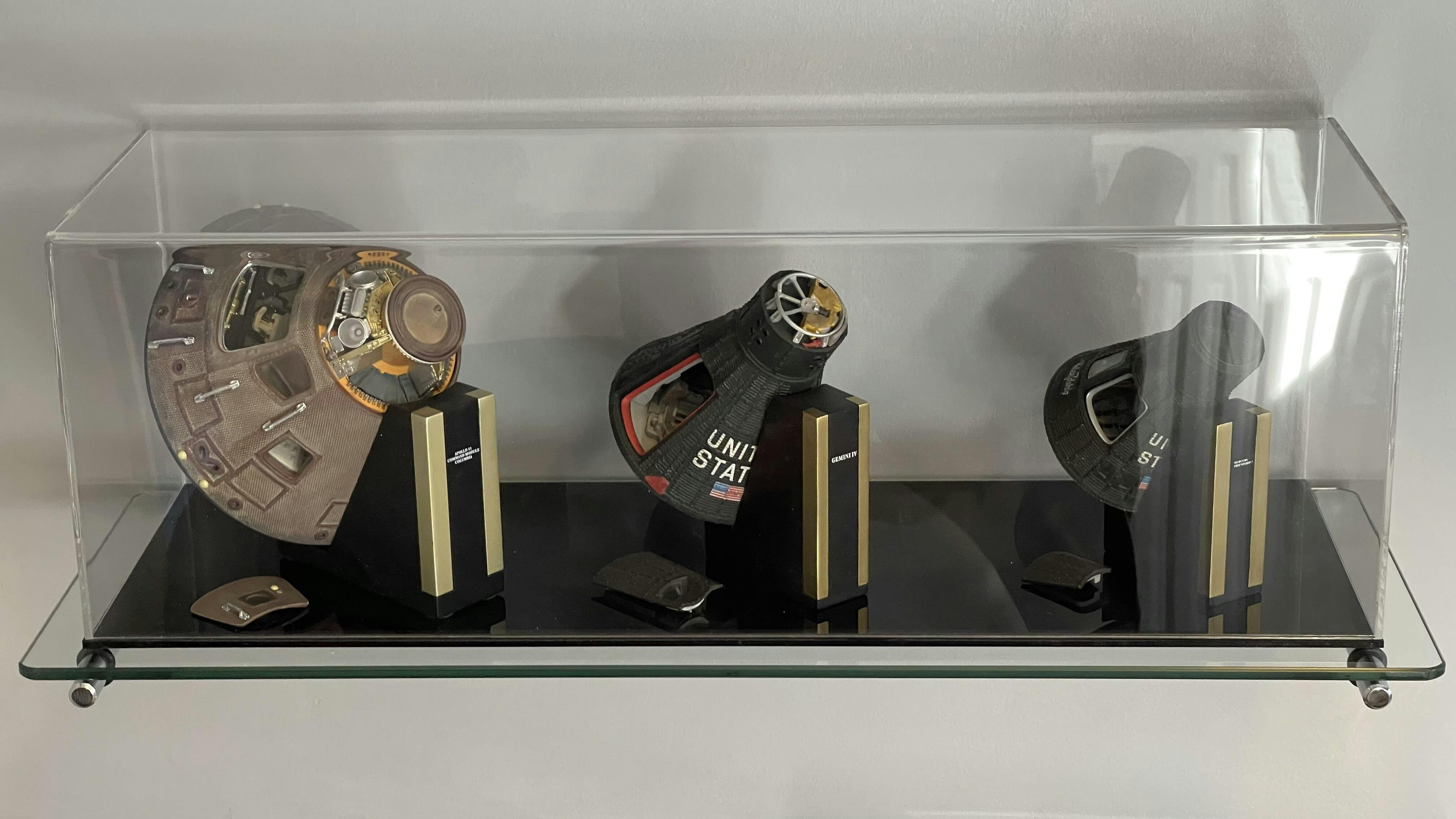 Custom Sized Acrylic Display Case with a Flat Acrylic Base (Choice of