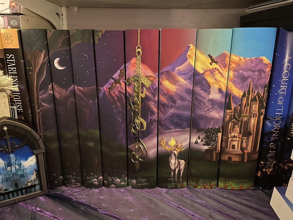 Throne of Glass Full Dust Jacket Set - OLD US BOX SET SIZING ...