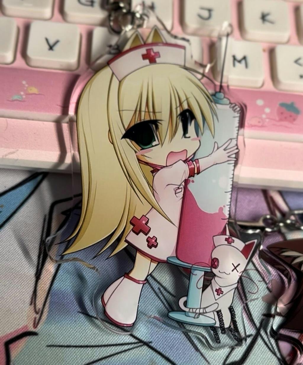 Custom Clear Acrylic Keychain | Acrymee