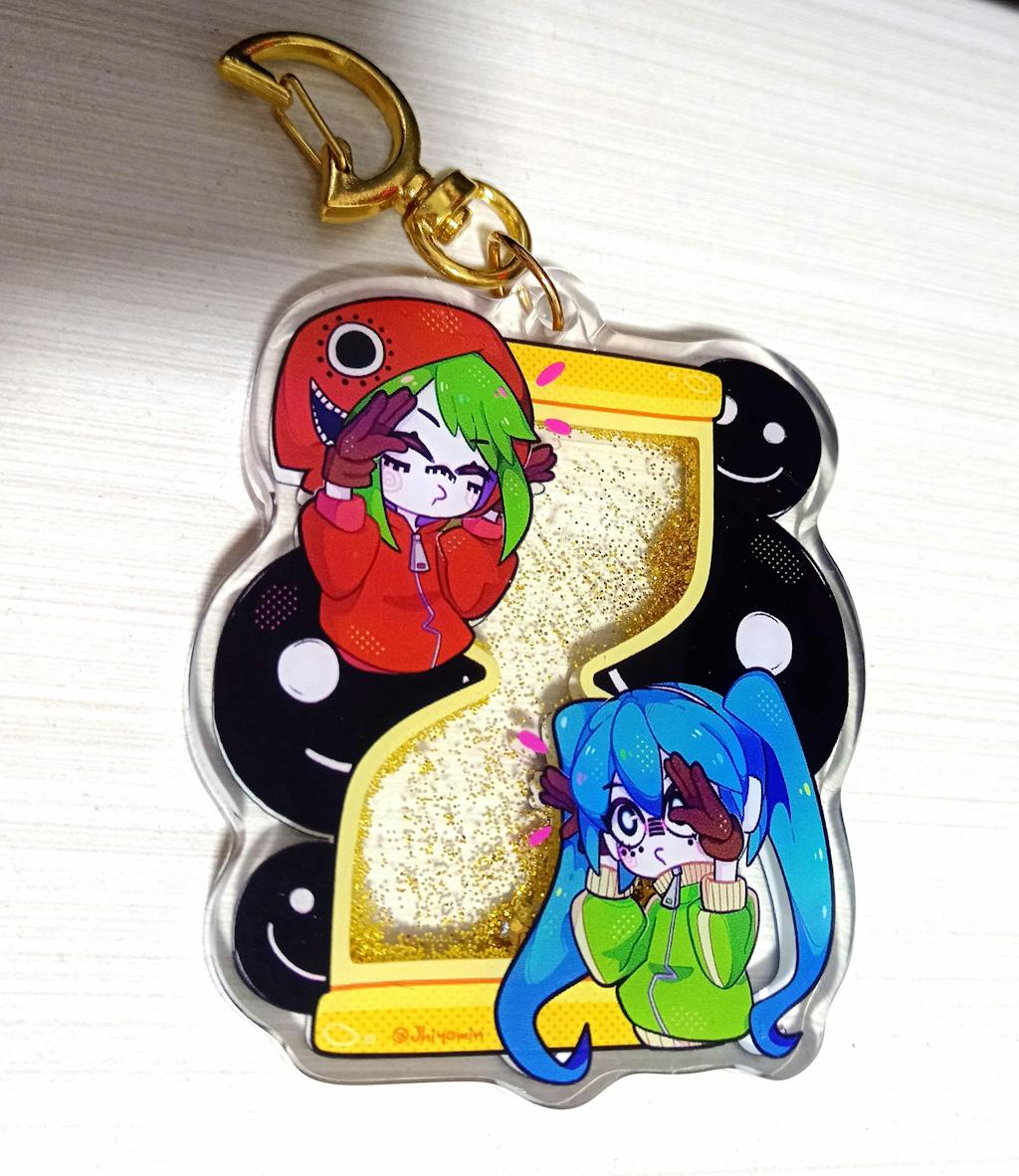 Custom Clear Acrylic Keychain | Acrymee