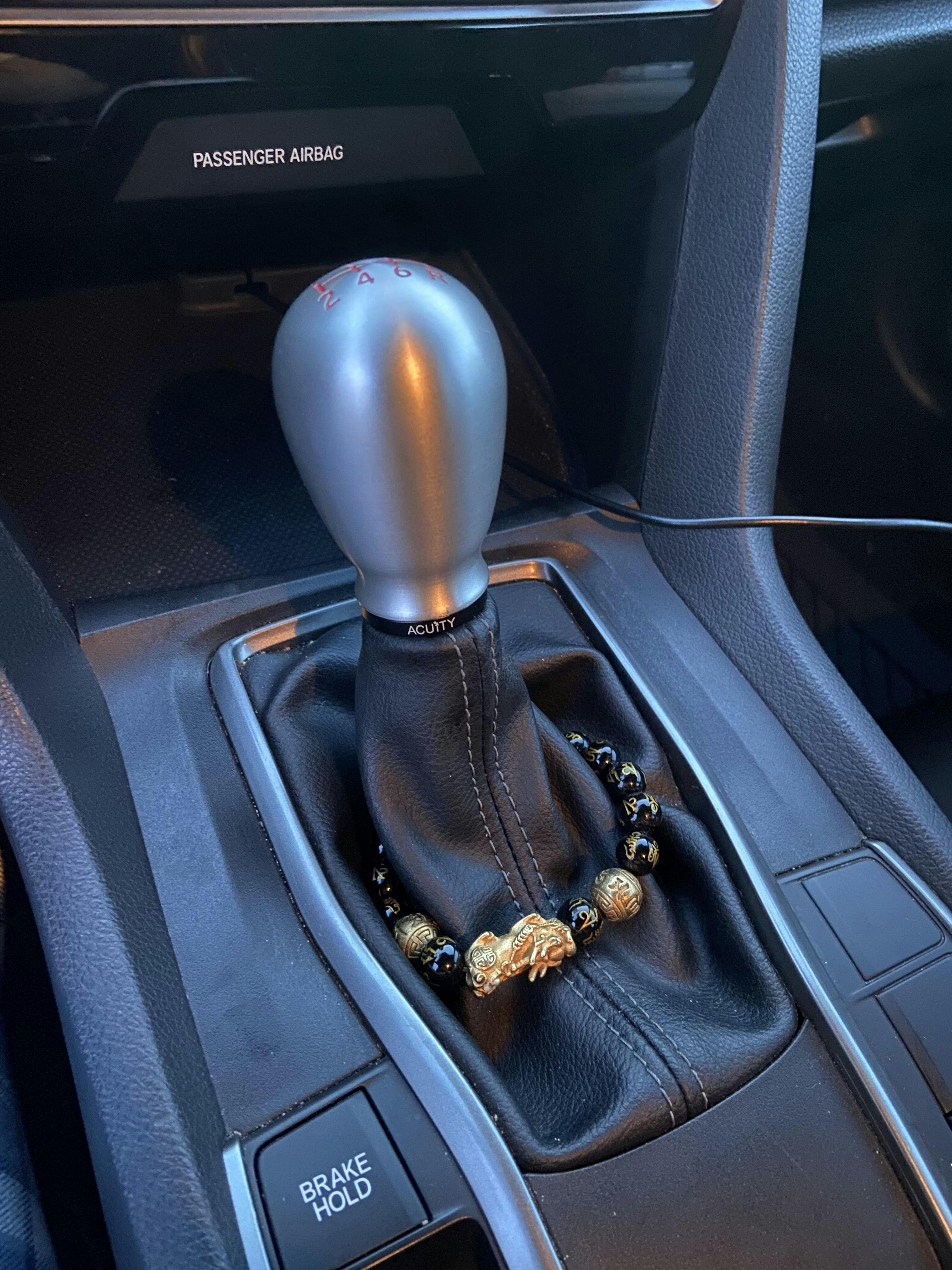 ACUiTY Shift Boot Collar Upgrade (Satin Black Aluminum Finish) ACUITY