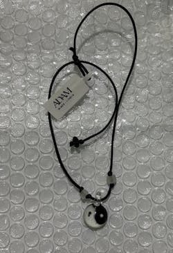 Choker Necklace with Yin Yang Pendant
