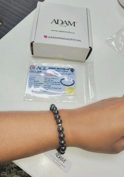 Calming & Grounding Hematite Natural Stone Bracelet