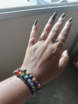 7 Chakra Money Magnet Pyrite Natural Stone Bracelet