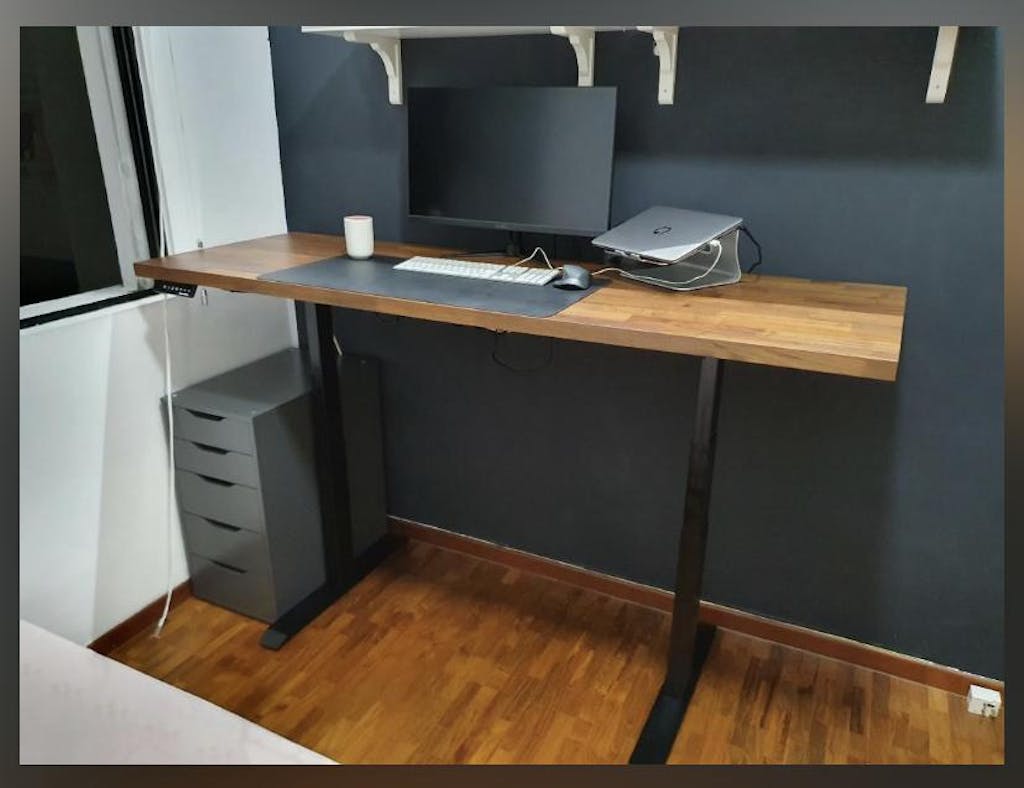 (DELUXE LAMINATES) AdapTABLE Standing Desk Classic