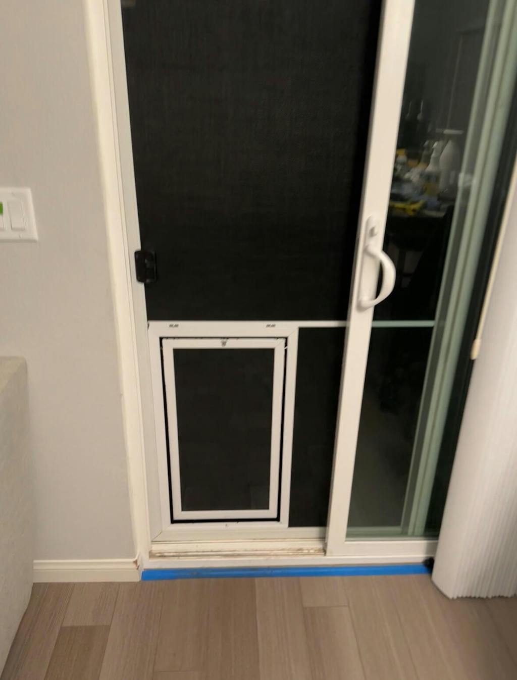 Security Boss Pet Door for Sliding Screen Doors AdeoPets