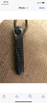 Iron Tally Mark Keychain