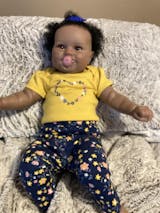 Adolly * Gallery 22 inch African American Reborn Baby Doll Name Amelia –  Adolly's Shop