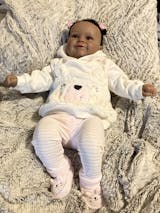 Adolly * Gallery 22 inch African American Reborn Baby Doll Name Amelia –  Adolly's Shop