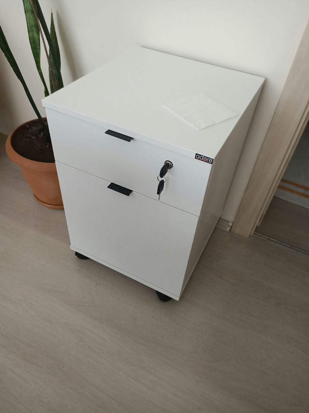 Corp Mobil Adore Rio Rollbox Office, usa, sertar cu cheie, 41 x 61 x 45 cm