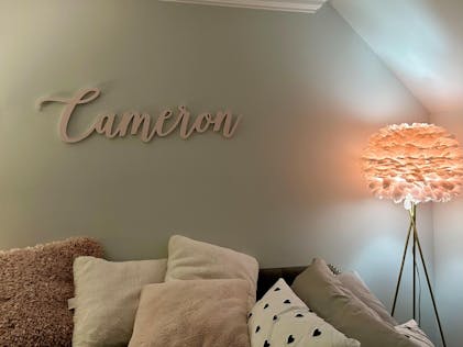 Design Your Dream Nursery with our #1 Selling Custom Name Sign