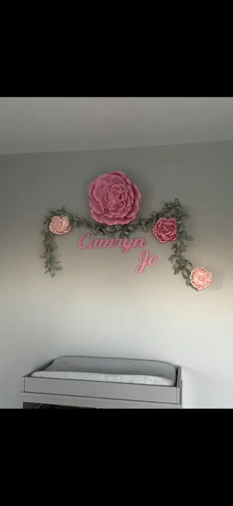 Custom Wooden Name Sign - All Script Fonts  (Instant Font Preview)